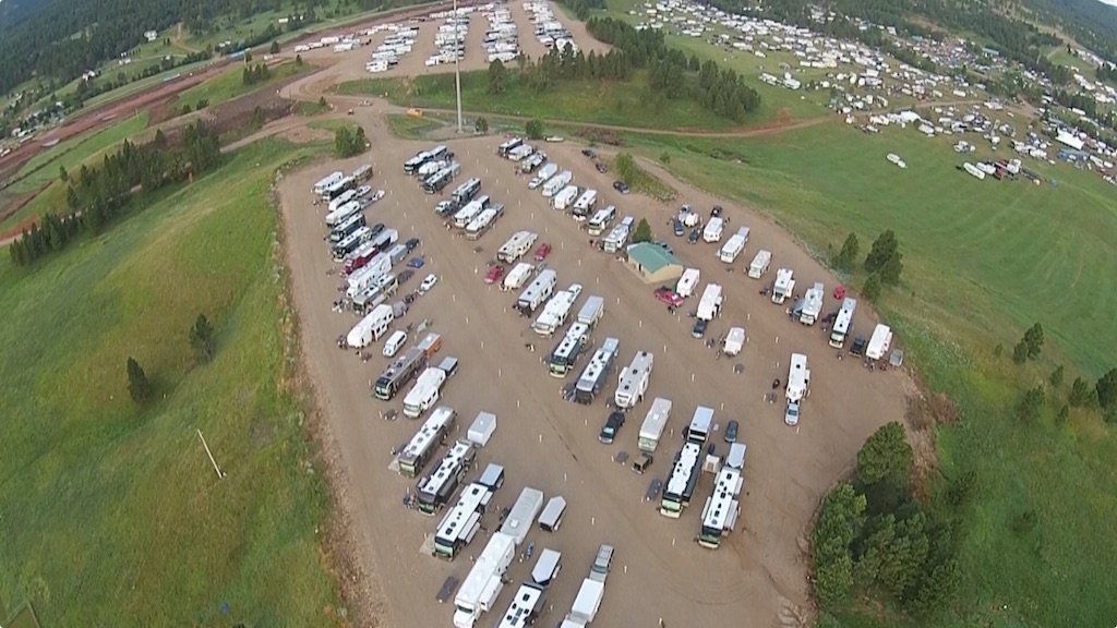 Sturgis RV Parks - Sturgis Campgrounds - Big Rig RV Park Park - Aerial 4
